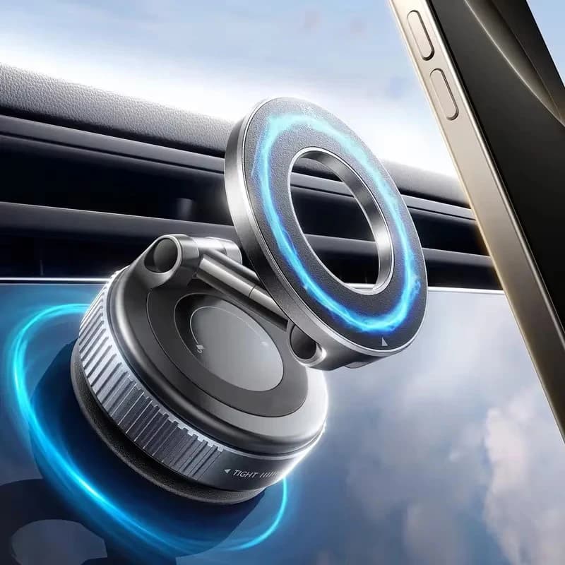 Suporte Magnético para Celular - Multiângulos e Dobrável