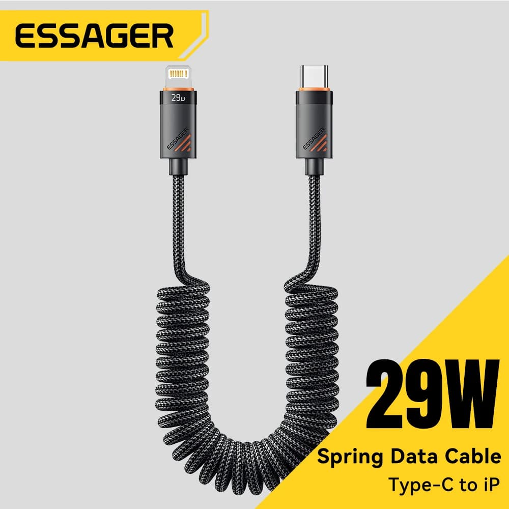 Essager Cabo USB-C 29W Fast Charge para iPhone 14/13/12