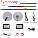 KALADA Symphony Full Colors – Streamer Arco‑íris 3p/3f — miniatura