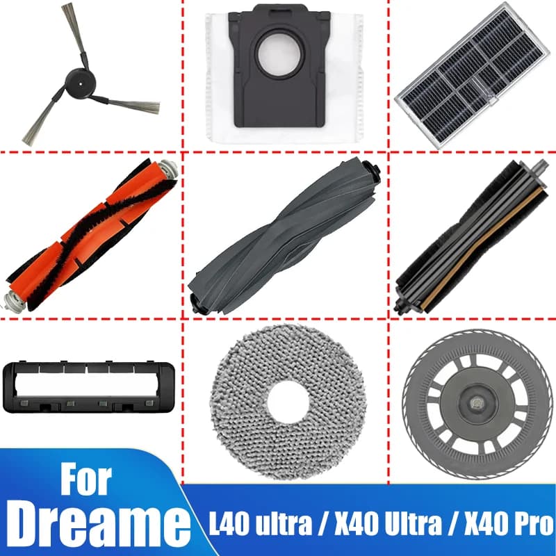 Dreame L40 Ultra/X40 Ultra – Peças e Acessórios Robô Aspirador