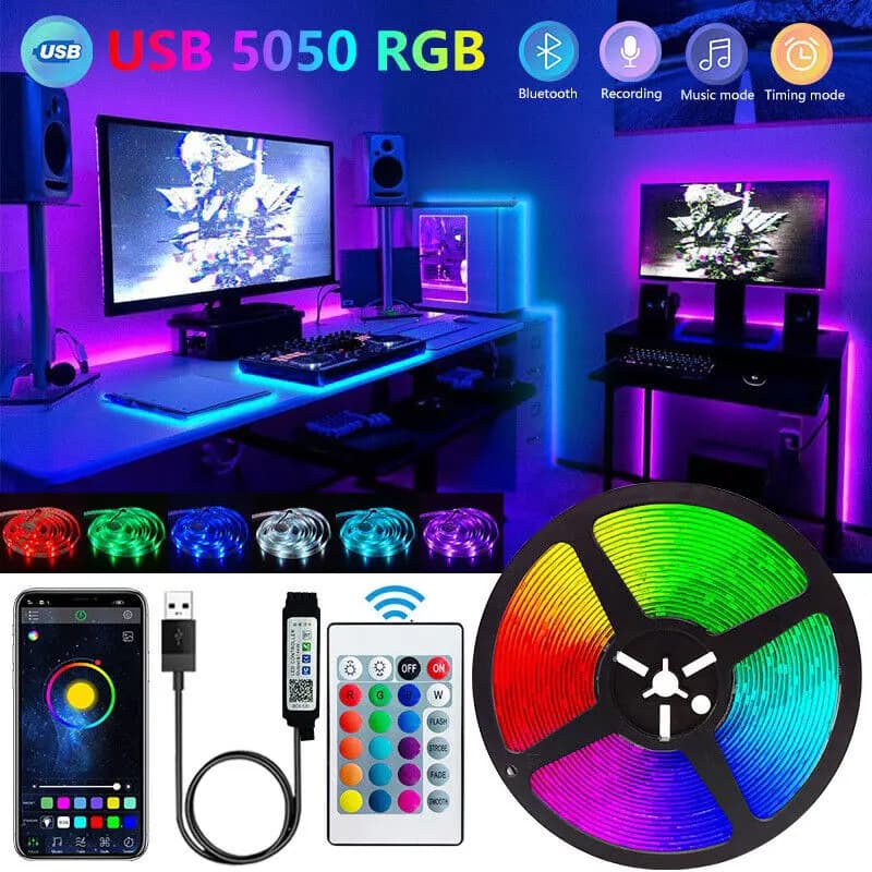 LED Strip Smart – Fita de LED Bluetooth com Controle por App