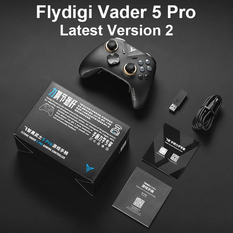 FLYDIGI Controle de Jogo Vader 5 Pro Sem Fio com Hall Rocker