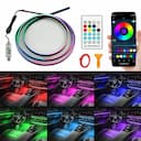 KALADA Luz Ambiente RGB 43,31'' para Carro - 64 Cores — miniatura