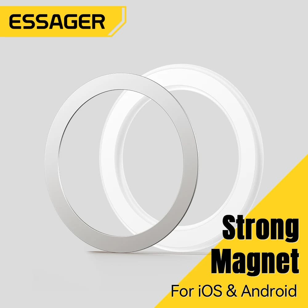 Essager Anel Magnético para iPhone 16/15/14 e Android - Magsafe