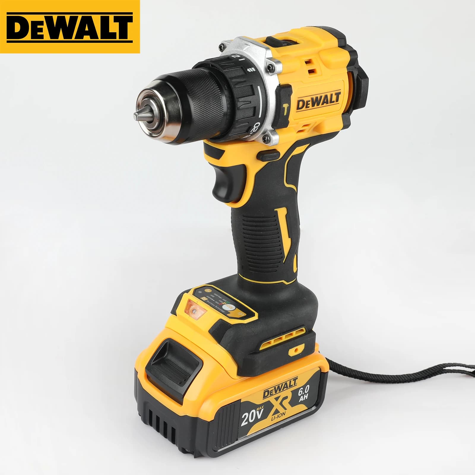 DEWALT DCD805 20V Furadeira de Impacto sem Escova - Sem Fio