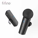 FIFINE M6: Microfone de Lapela Sem Fio para Celular e Laptop — miniatura