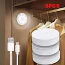 Kit 3 Luminárias LED Noturnas c/ Sensor – Luz Quente ou Fria — miniatura