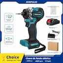 AvidPulse Chave de Fenda Elétrica Sem Fio 18V 280Nm - 20+1 Bits — miniatura