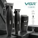 VGR Aparador de Cabelo Profissional 9000 RPM sem Fio com LED — miniatura