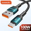 Toocki Cabo USB-C Rápido – Compatível iPhone 15/14/13 e Android — miniatura