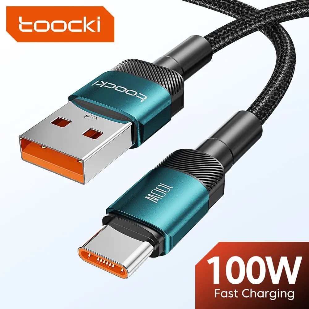 Toocki Cabo USB-C Rápido – Compatível iPhone 15/14/13 e Android