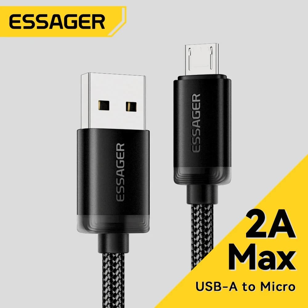 Essager Cabo Micro USB 3 em 1 - Dados e Carregamento Rápido