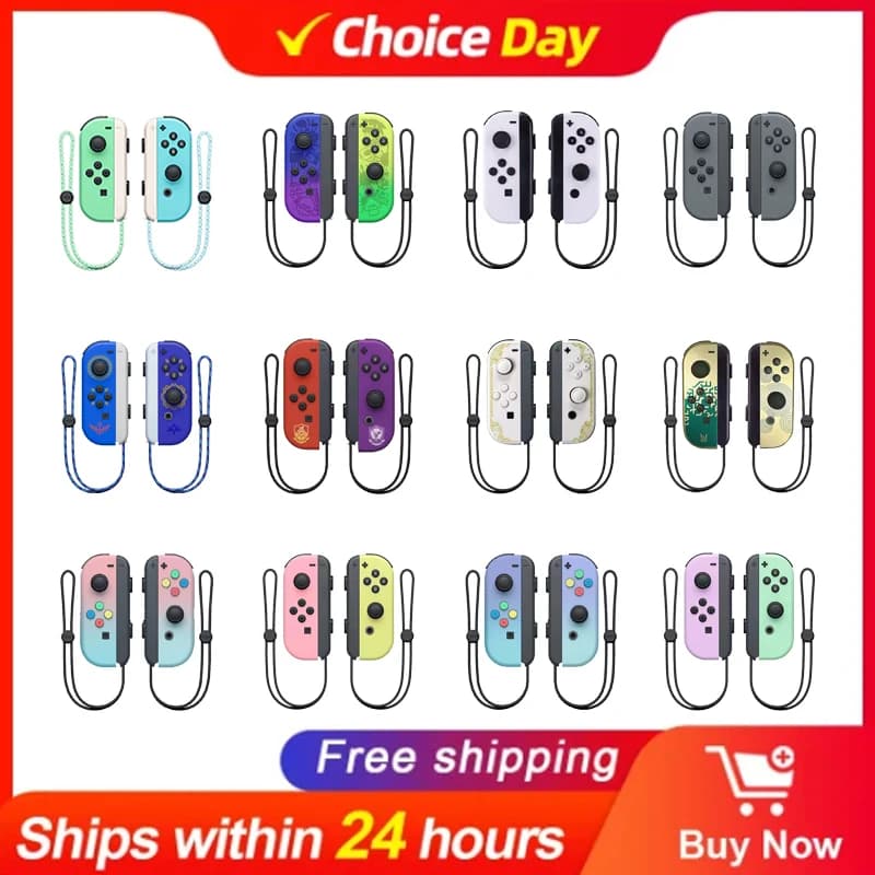 Joycon Controle Multicolorido Sem Fio para Switch – R$96,19