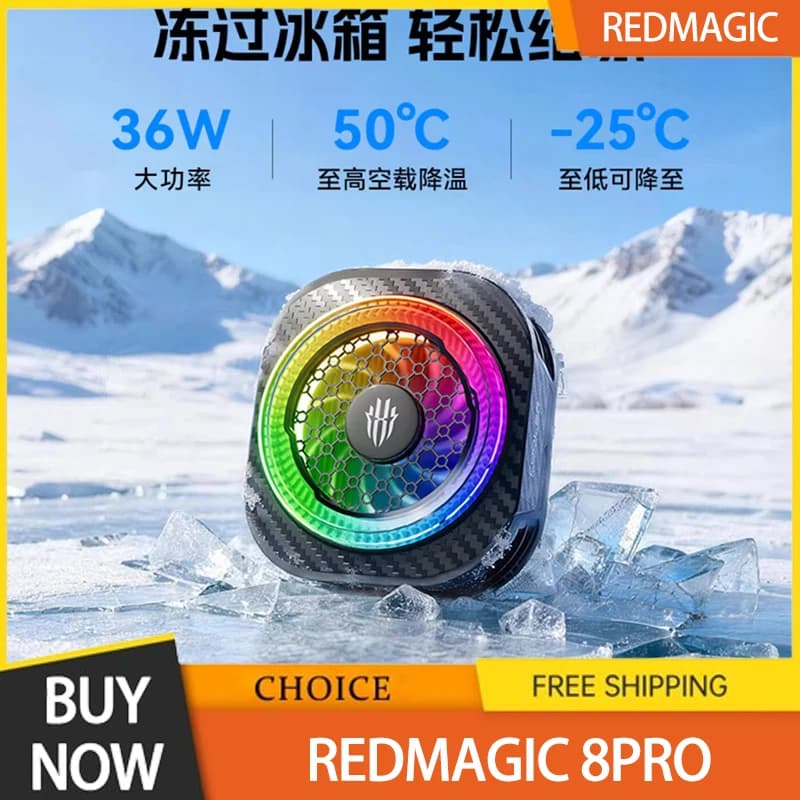 FLYDIGI Cooler Magnético Redmagic 8 Pro – Resfriamento