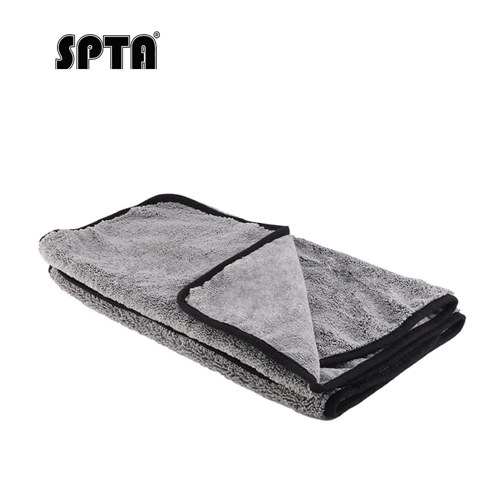 SPTA Toalha Microfibra 380 GSM para Limpeza Automotiva