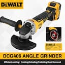 DEWALT DCG406 20V MAX XR Esmerilhadeira Angular Sem Fio 125mm — miniatura