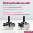 FLYDIGI Joystick Analógico 3D K‑Silver JH16 – Pacote 2 Unidades — miniatura