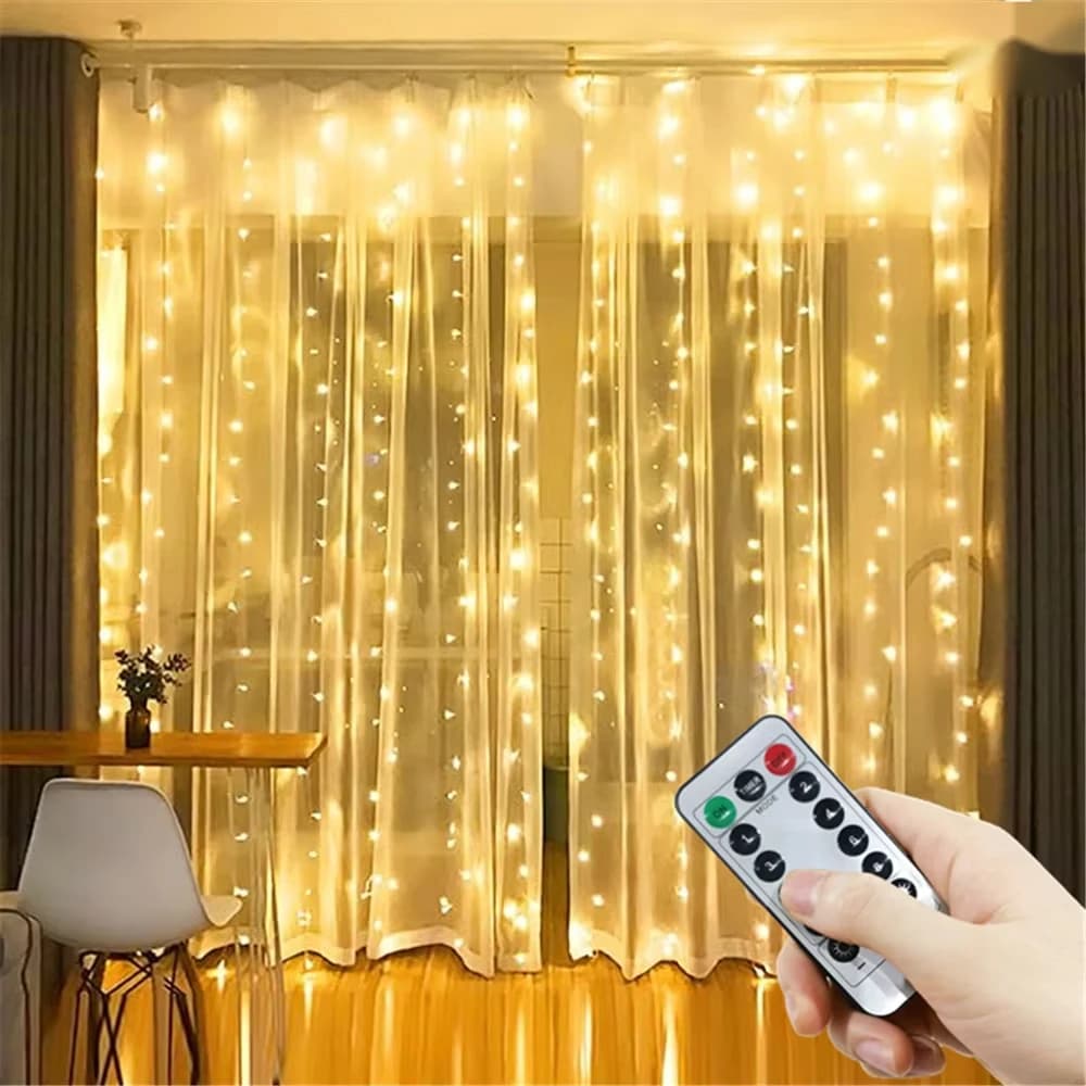 LED Luzes de Cordão USB 3M – Decoração de Natal, Casamento