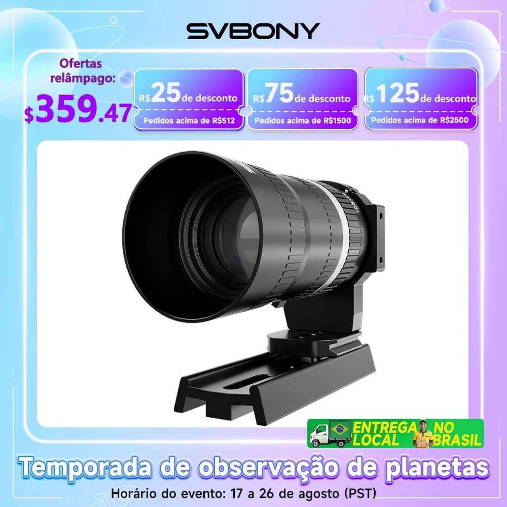 SVBONY SV535 Telescópio APO 105mm para Astrofotografia