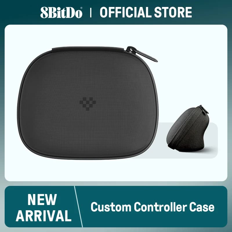 8bitdo Travel Case com Dock de Carregamento – Proteção e Energia