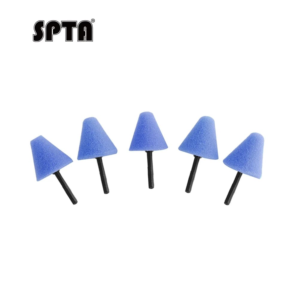 SPTA Almofadas de Polimento Mini 5mm - 5 Unidades Azuis
