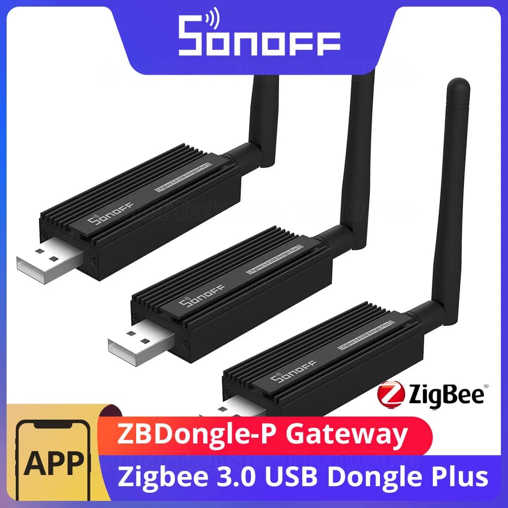 Sonoff ZBDongle-P Gateway Zigbee USB com Thread e Matter