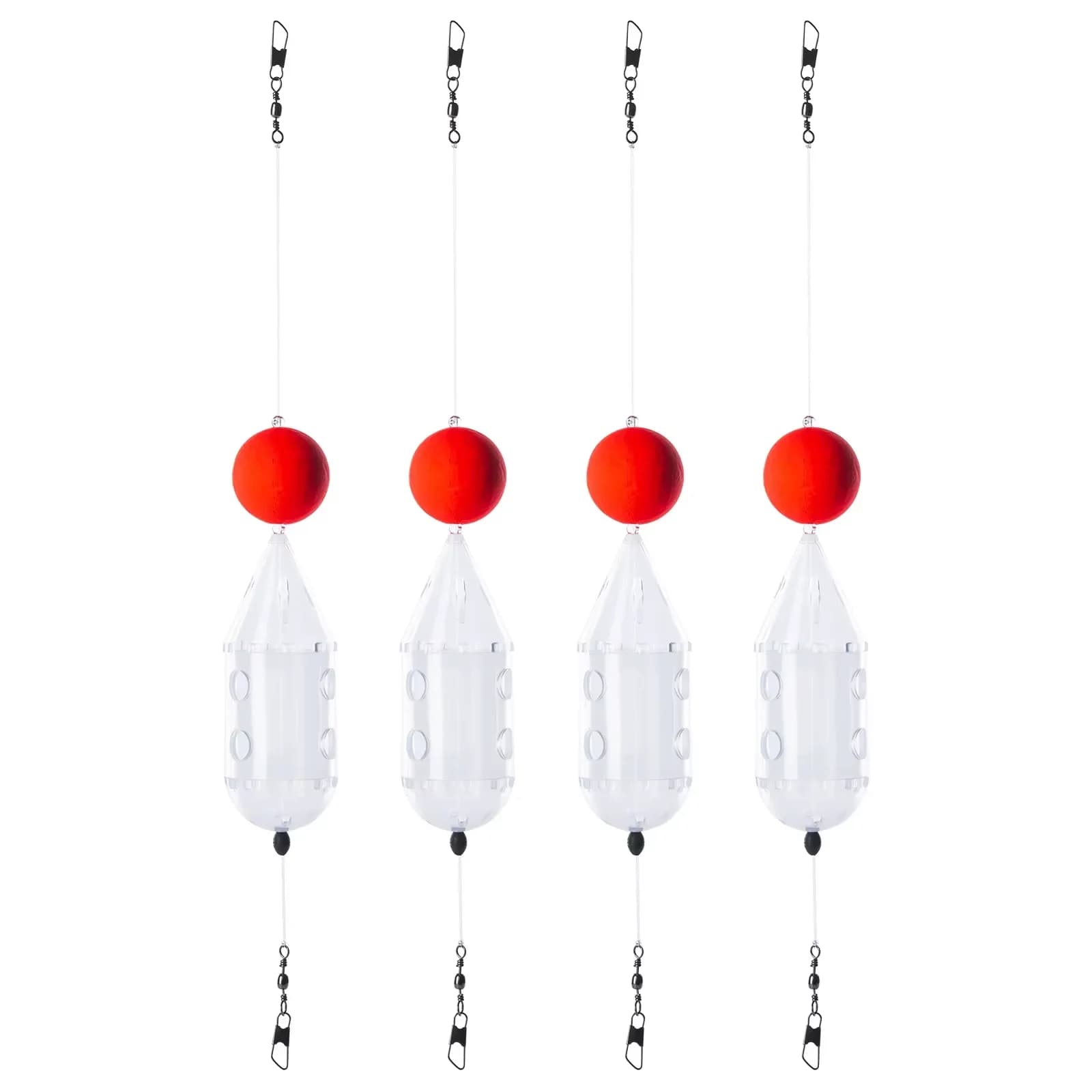 Goture Gaiola Alimentadora Rotativa para Pesca - 2-5 Peças