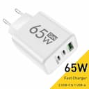 GAN Carregador 65W USB-C PD 3.0 para iPhone, Xiaomi, Samsung — miniatura