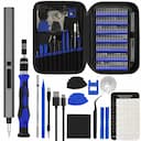 Kit Chave de Fenda Elétrica 154 em 1 com 120 Bits Magnéticos — miniatura