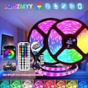 Fita de LED RGB 5V Bluetooth – 1m a 40m, controle app — miniatura
