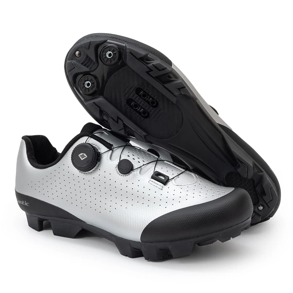 Santic Sapato de Ciclismo MTB Unissex Respirável