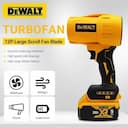 Dewalt Soprador de Folhas Sem Fio Brushless Turbo 20V 30000RPM — miniatura