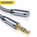 Essager Cabo Extensor 3.5mm – Extensão para Fone e Alto-Falante — miniatura