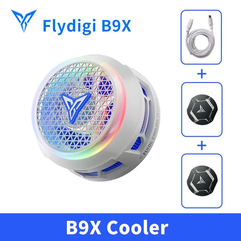 Flydigi Ventilador Magnético para Celular com Dissipação Rápida