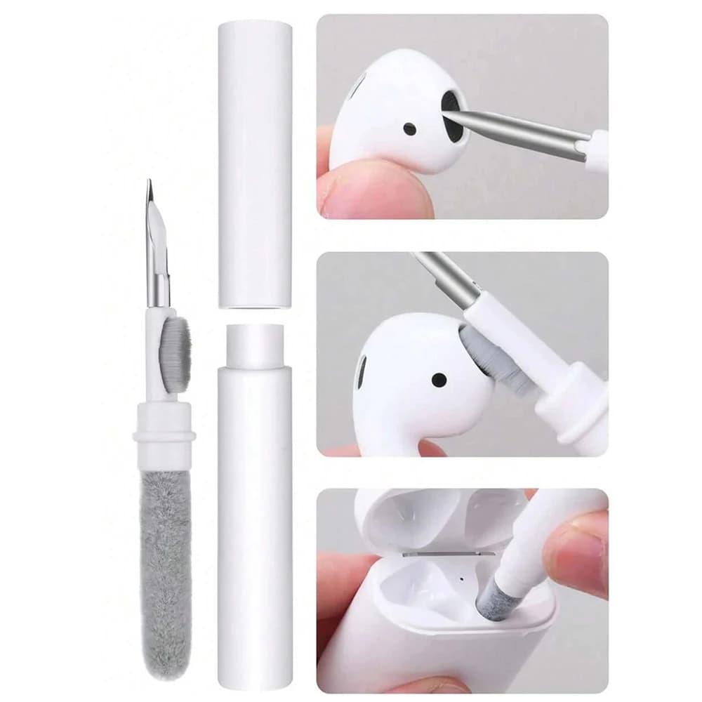 Caneta de limpeza portátil para AirPods Pro – Escova Bluetooth