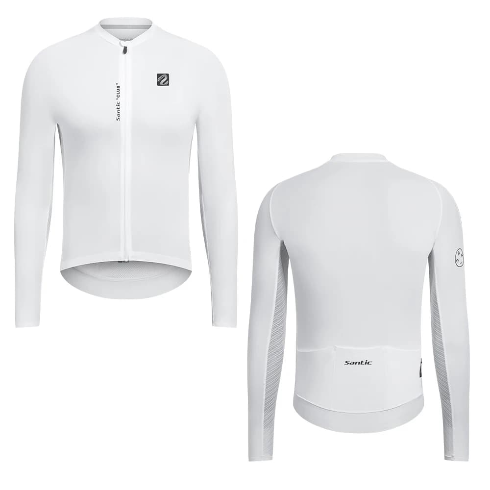 Santic Camisa Ciclismo Manga Longa Respirável