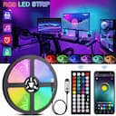 Fita LED RGB com Controle Remoto e Sync Musical – 5V USB — miniatura