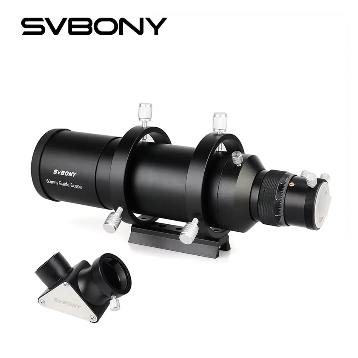 SVBONY Luneta Guia Acromática 50/60mm para Telescópio