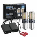 KALADA 2 Peças LED DRL 1156/BA15S/P21W - Canbus, Dupla Cor — miniatura