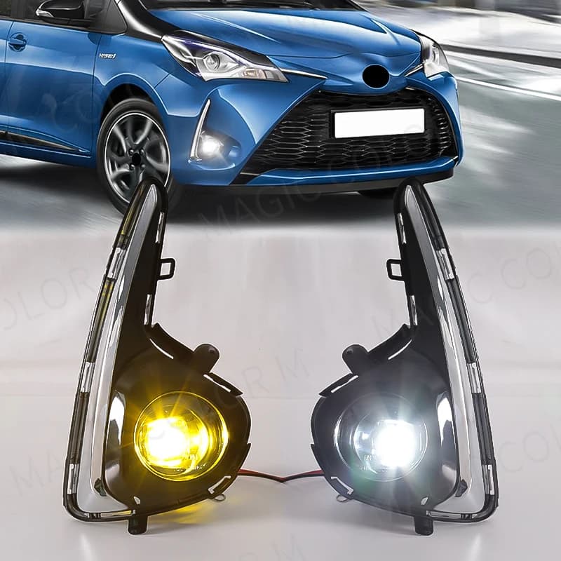 MAGIC COLORM Farol de Nevoeiro LED Toyota Yaris 2018