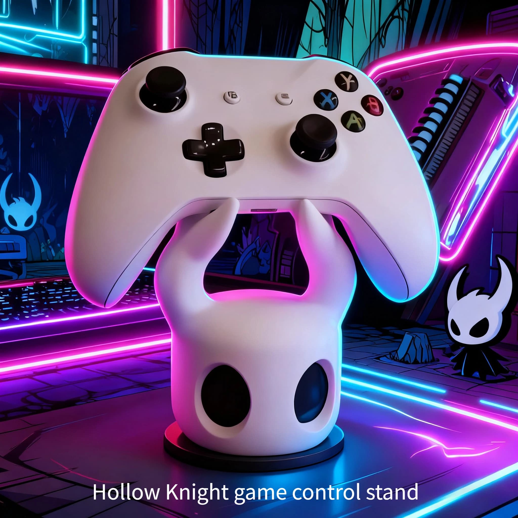 Suporte Universal para Controle PS4/PS5/Switch – Tema Cavaleiro