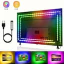 Fita de Luz LED 5V RGB 5050 – Rolo com Controle 3 Teclas — miniatura