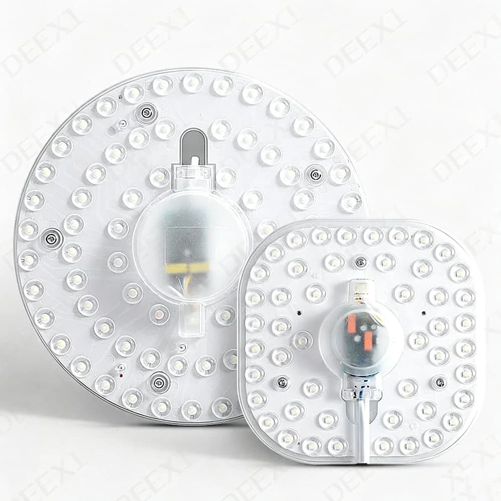 Luminária de Painel LED Circular - 50W a 12W, AC 220-240V