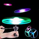 Brinquedo Voador Luminoso com Hélice e LED – Diversão ao Ar Livre — miniatura