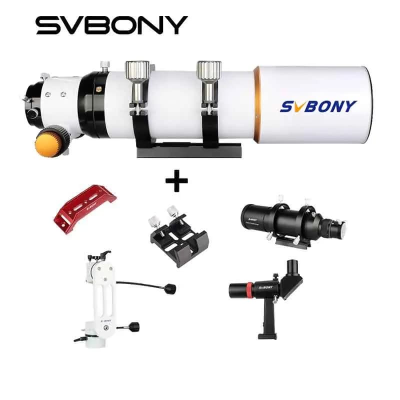SVBONY SV503 Telescópio Refrator 70ED/80ED Astrofotografia