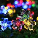 Luzes de Corda Solares 5M 20LED à Prova d'Água - 8 Modos — miniatura
