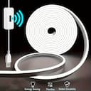 Neon Sensor de Movimento LED – Fita Flexível USB à Prova d'Água — miniatura