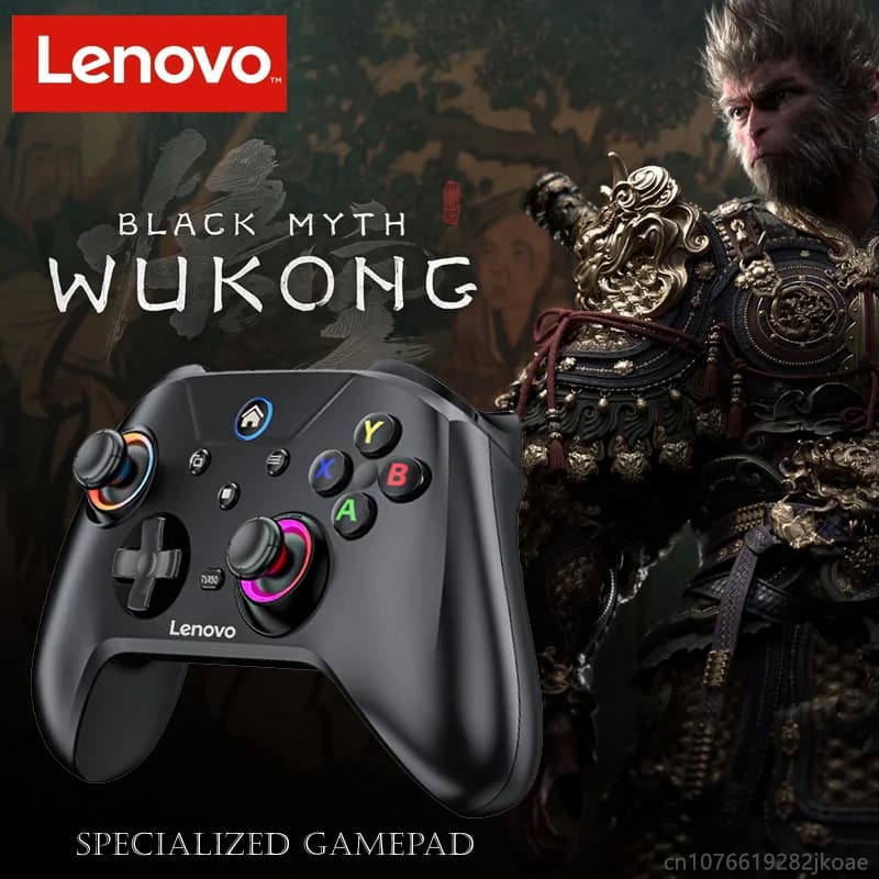 Lenovo Controle Bluetooth RGB Sem Fio para Switch, PC e Mobile