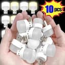 Genérica Luz Noturna USB Mini LED – 10 Unidades — miniatura