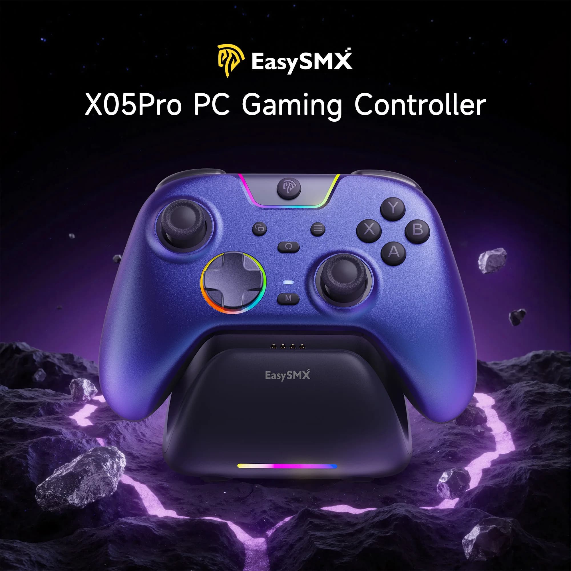 EasySMX Controle Sem Fio X05 Pro – PC, Switch, Android, iOS